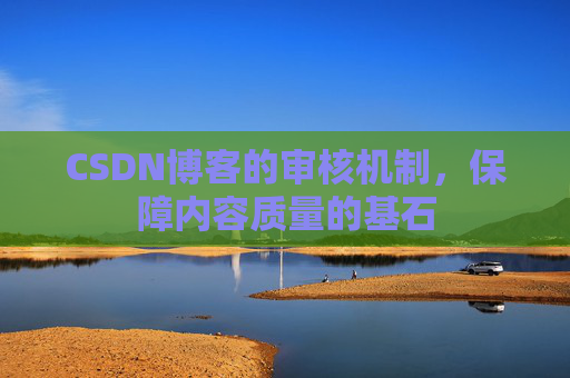CSDN博客的审核机制，保障内容质量的基石